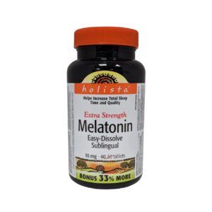 Holista Melatonin 10 mg Extra Strength Bonus 30+10 Tablets