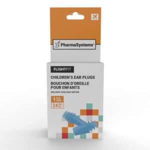 PharmaSystems Ear Plugs Child Flightfit Nrr 24 PS822 1 Pair