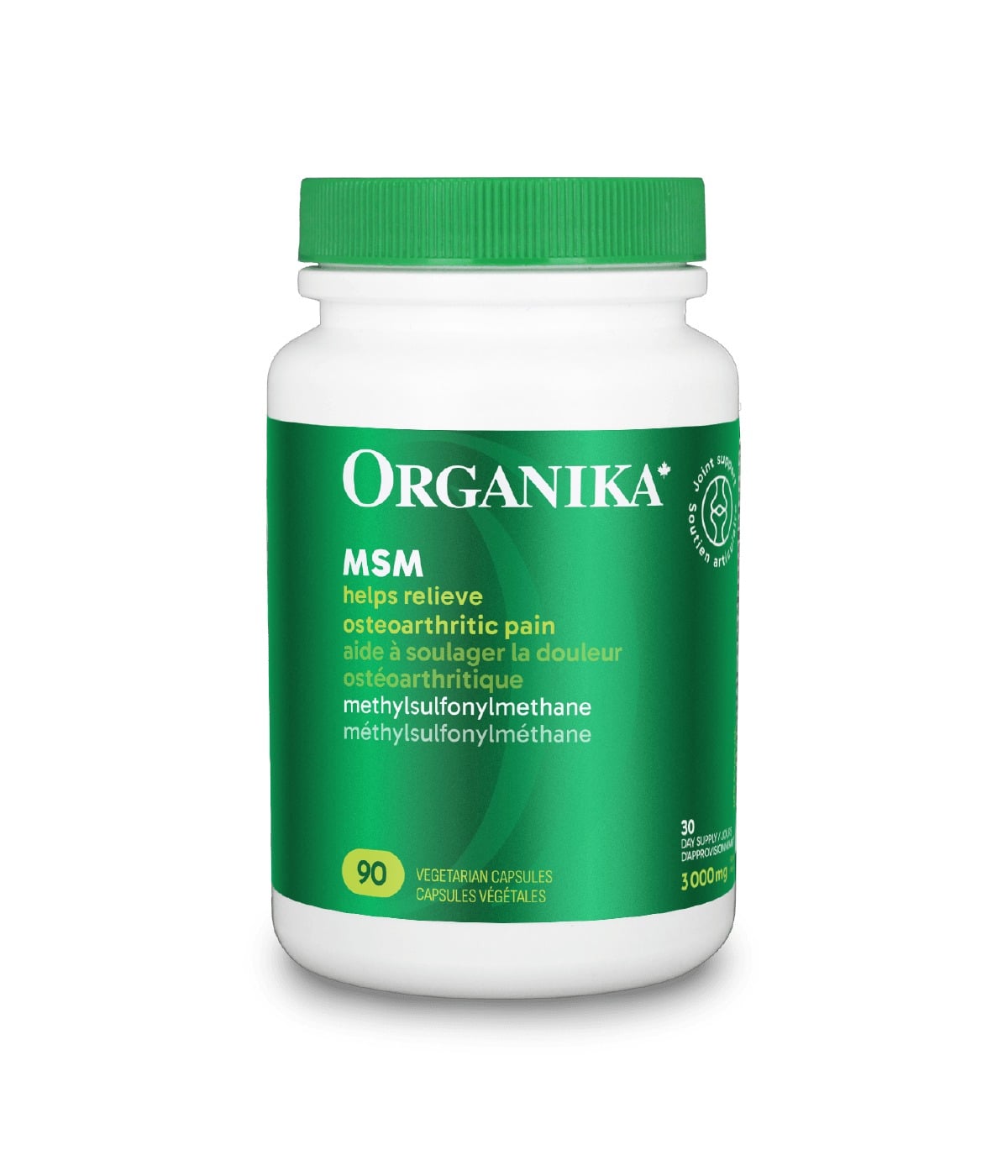 Organika MSM 1000 mg 90 Capsules