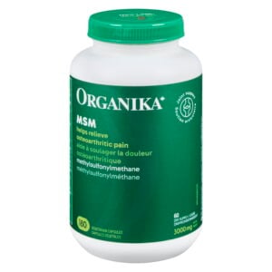 Organika Msm 1000 mg 180 Capsules
