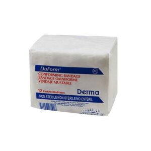Derma Sciences Gauze Bandage Duform Cling N/S 3inx4.1yd 12 Count