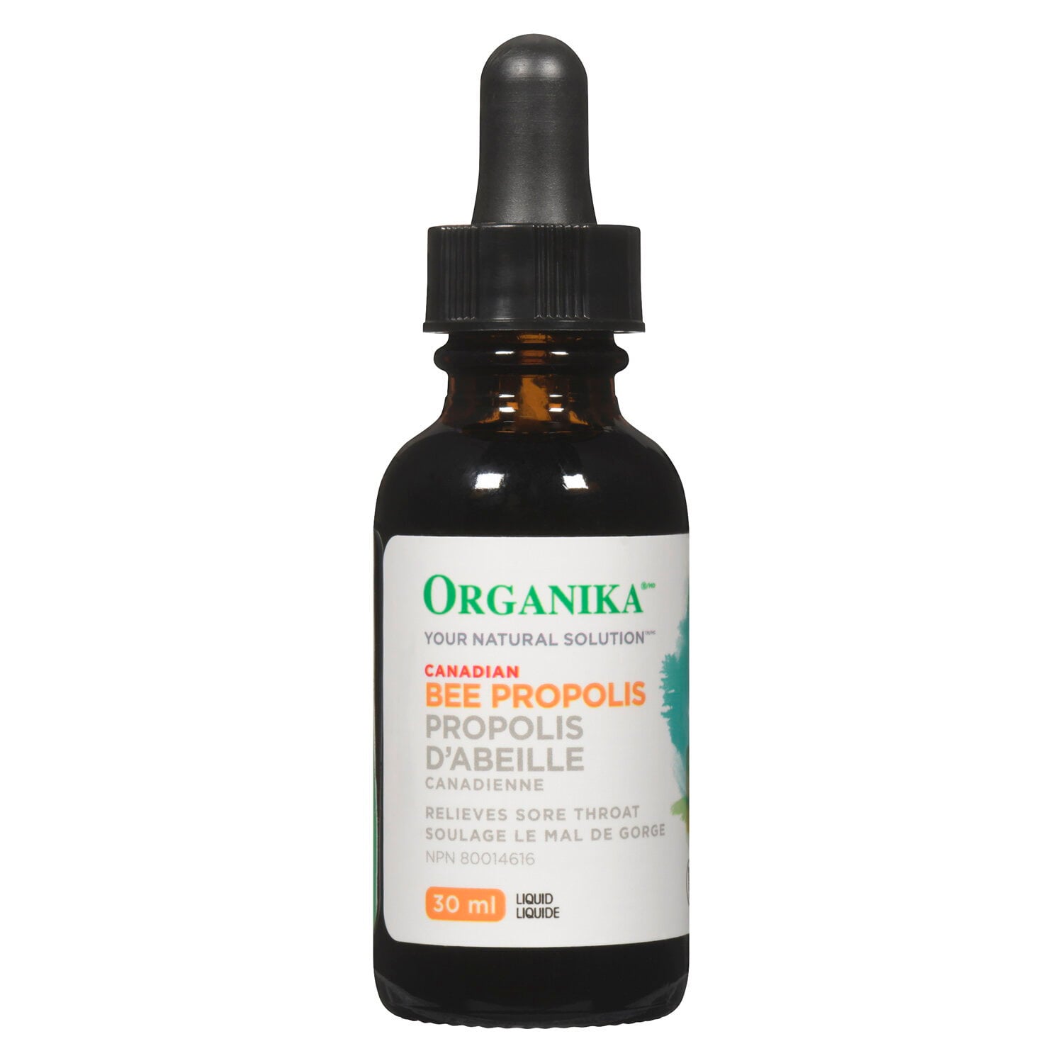 Organika Bee Propolis Liquid Alcohol-Free 30 mL