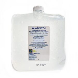 Wavelength Ultrasound Gel Clear Ntpc500x Clear 5 L