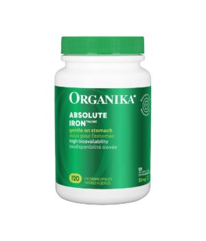 Organika Absolute Iron 25 mg 120 Capsules