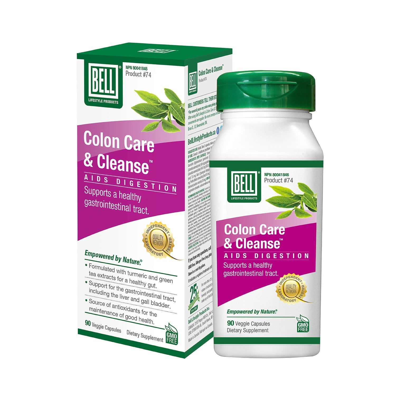Bell Colon Care And Cleanse 90 Capsules