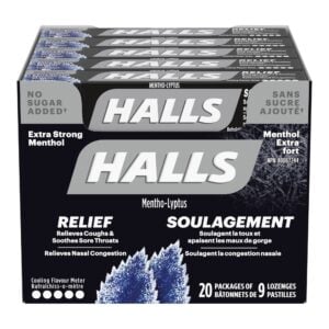 Halls Sucrose/Free Extra Strength 20 x 9 Tablets