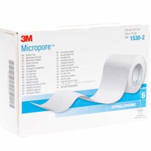 Tape Micropore White 2" 3M1530-2 6 Count
