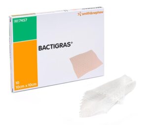 Bactigras 10 cm x 10 cm 7457 10 Count