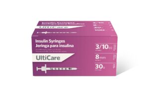 UltiCare Syr/Ndl 0.3 cc 30G x 8 mm 100 Count