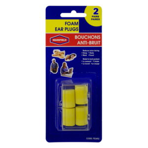 Mansfield Ear Plugs Foam 2 Pairs