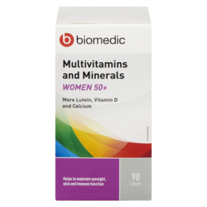 BIOMEDIC Multivitamins For Women 50+ 90 Tablets