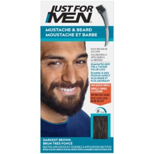 Just For Men Mustache And Beard Darkest Brown