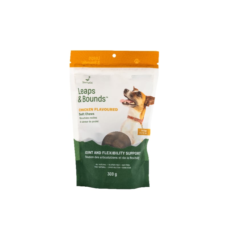 SierraSil Leaps & Bounds Dog Soft Chews 100 Pc