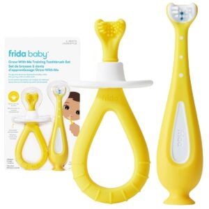 Fridababy Grow With Me Training Toothbrush Set 6M+