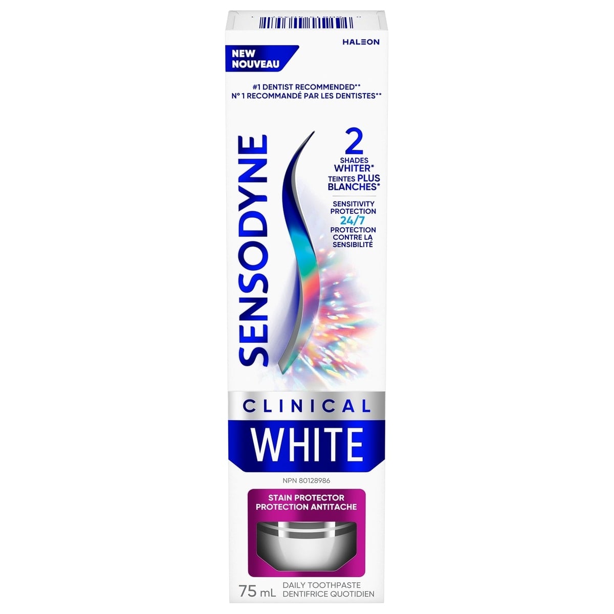 Sensodyne Clinical White Stain Protector Toothpaste 75 mL