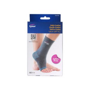 Tynor Anklet Comfeel Small O/T Blue D25 1 Pair