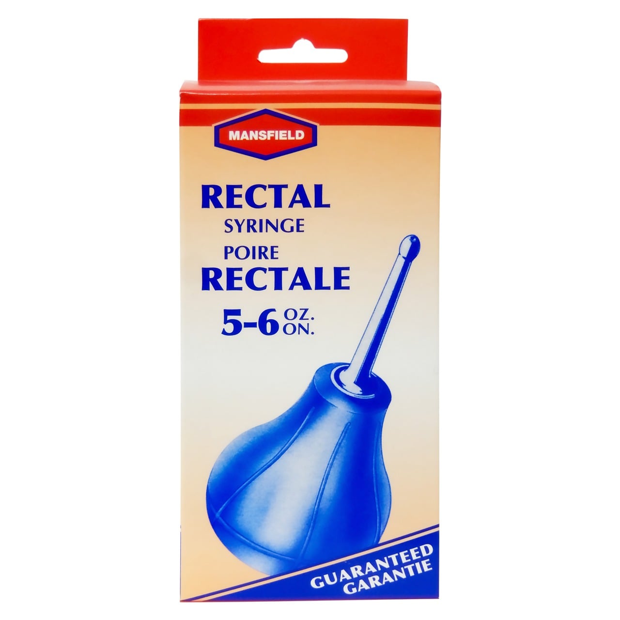 Mansfield Rectal Syringe 5-6 oz REC56