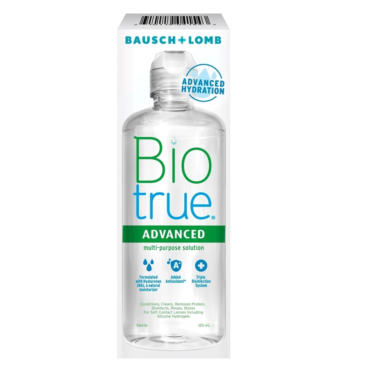 Biotrue Advanced Multi-Purpose Solution 120 mL