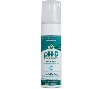 pH-D Feminine Boric Acid Foam Wash Sensitive 177 mL