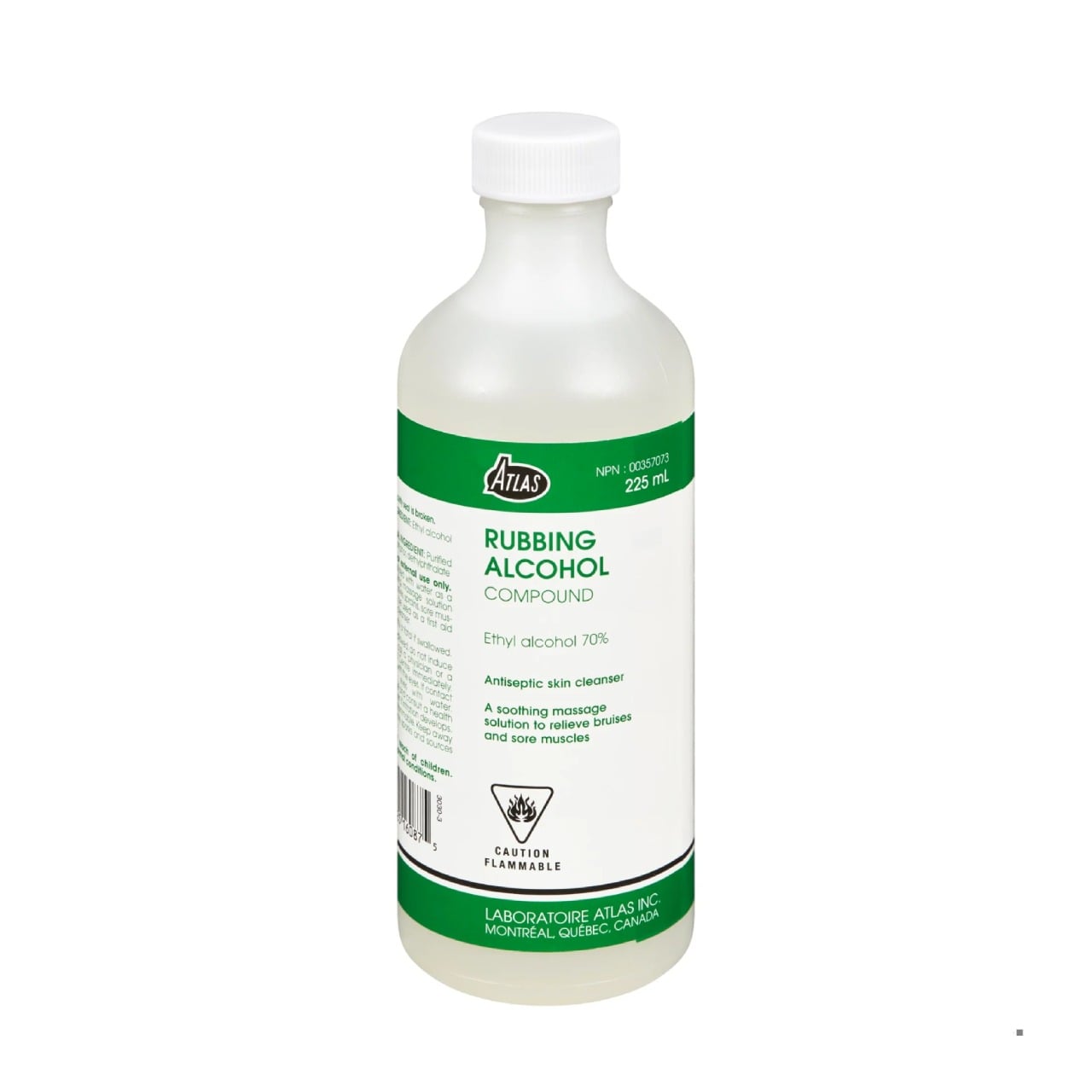 Atlas Alcohol 70% Rubbing 225 mL