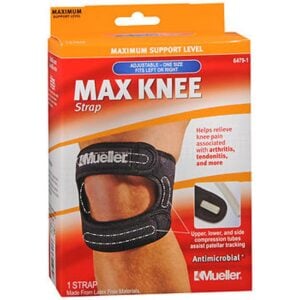 Mueller Knee Strap Max Jumper 1SZ Black 6479-1
