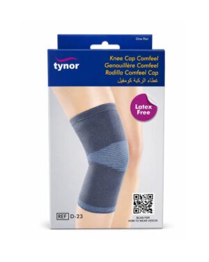 Tynor Knee Sleeve Comfeel Lrg D23 1 Pair