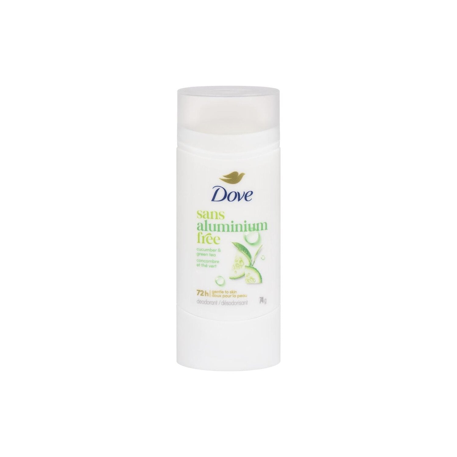 Dove Deodorant Cucumber/Green Tea 0% 74 g