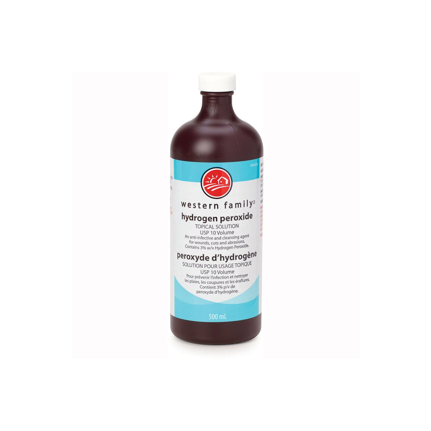 Western Family Hydrogen Peroxide 10V 500 mL