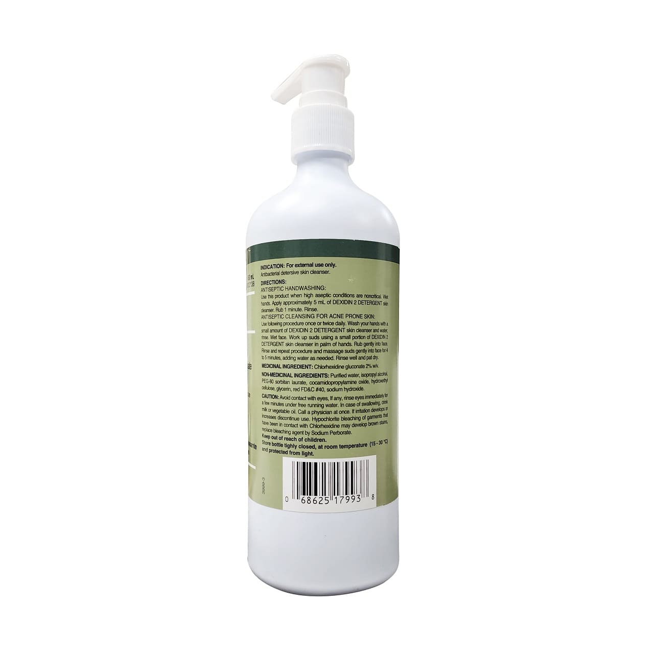 Atlas Dexidin 2% Detergent Pump 450 mL - Image 2