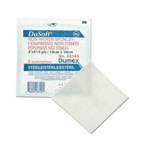 Derma Sciences Gauze Sponge St 4 Ply 4”X4” 84144 Dusoft 25 x 2 Count