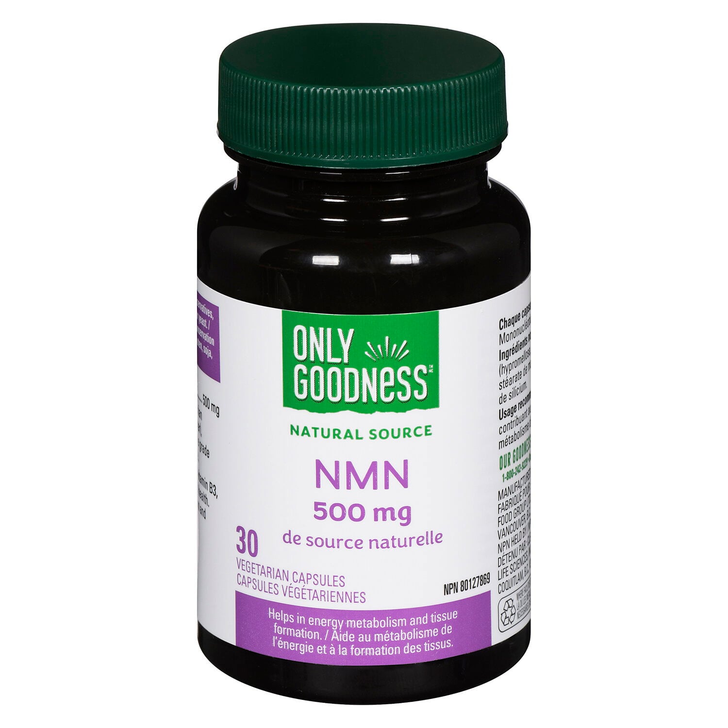 Only Goodness Nmn 500 mg 30 Capsules