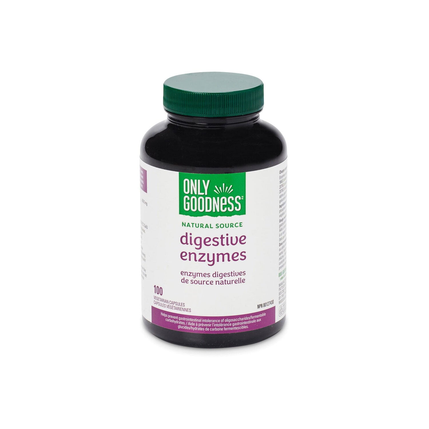 Only Goodness Digestive Enzymes 100 Capsules
