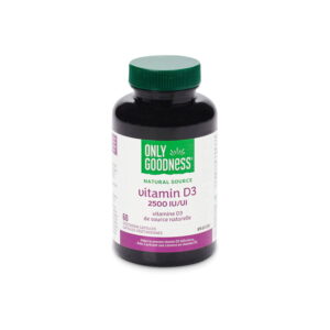 Only Goodness Vit D3 2500 IU 60 Capsules