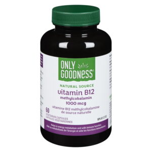 Only Goodness Vit B12 Methylcobalamin 1000 mcg 60 Capsules