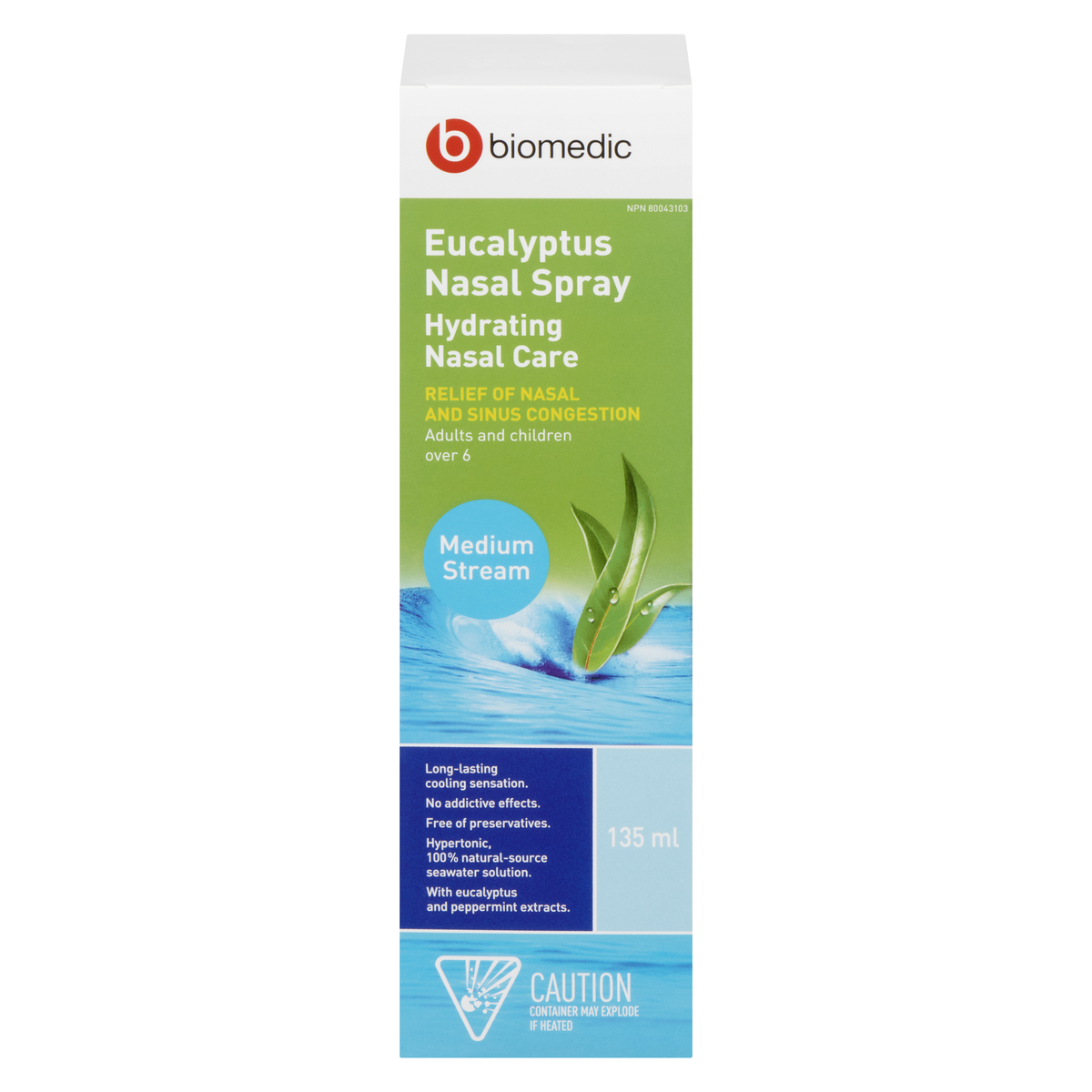 BIOMEDIC Eucalyptus Spray Nasal 135 mL