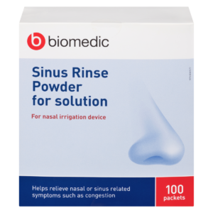 BIOMEDIC Sinus Rinse Powder Sachets 100 Count