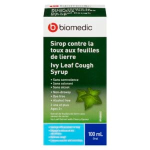 BIOMEDIC Ivy Leaf Cough Syrup Ages 2+ 100 mL