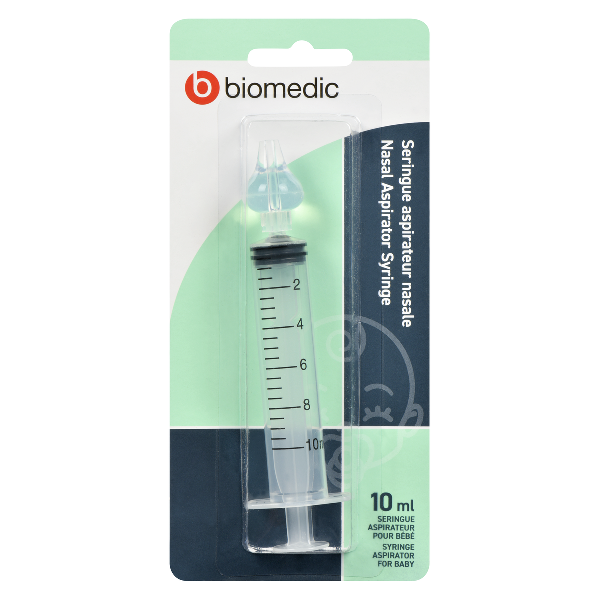 BIOMEDIC Baby Nasal Aspirator Syringe 10 mL - Image 2