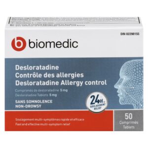 BIOMEDIC Desloratadin 5 mg 50 Tablets