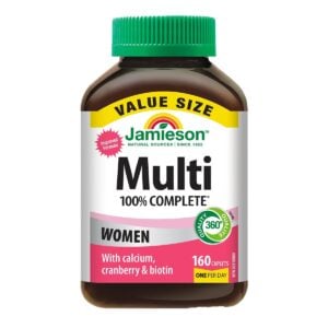 Jamieson 100% Complete Multivitamin Women Value Size 160 Caplets
