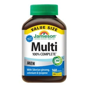 Jamieson 100% Complete Multivitamin Men Value Size 160 Caplets