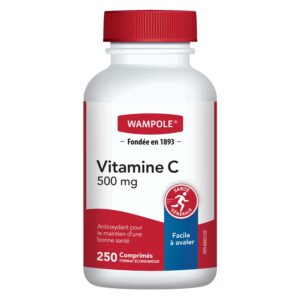 Wampole Vitamin C 500 mg 250 Tablets