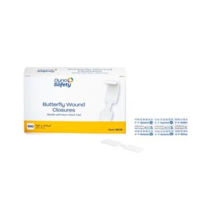 Dynarex Bandage Butterfly Closures 1-1316" x 38" Medium Sterile 3615 100 Count