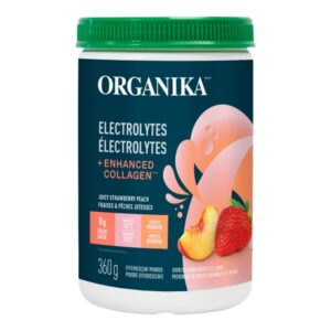Organika Electrolytes Collagen Strawberry Peach 360 g