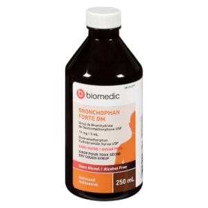 BIOMEDIC Cough/Congestion Syrup DM Extra Strength 250 mL