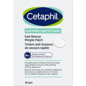 Cetaphil Fast Rescue Pimple Patches 24 Count