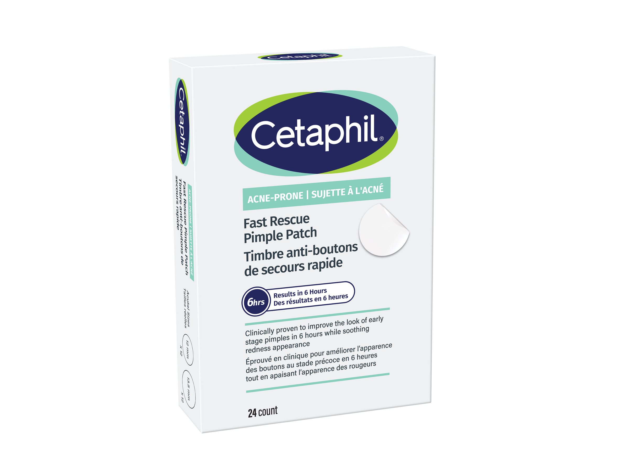 Cetaphil Fast Rescue Pimple Patches 24 Count - Image 4