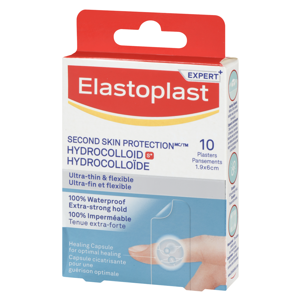 Elastoplast Hydro Second Skin Finger 10 Count - Image 3