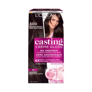Loreal Paris Casting Creme Gloss 300 Darkest Brown