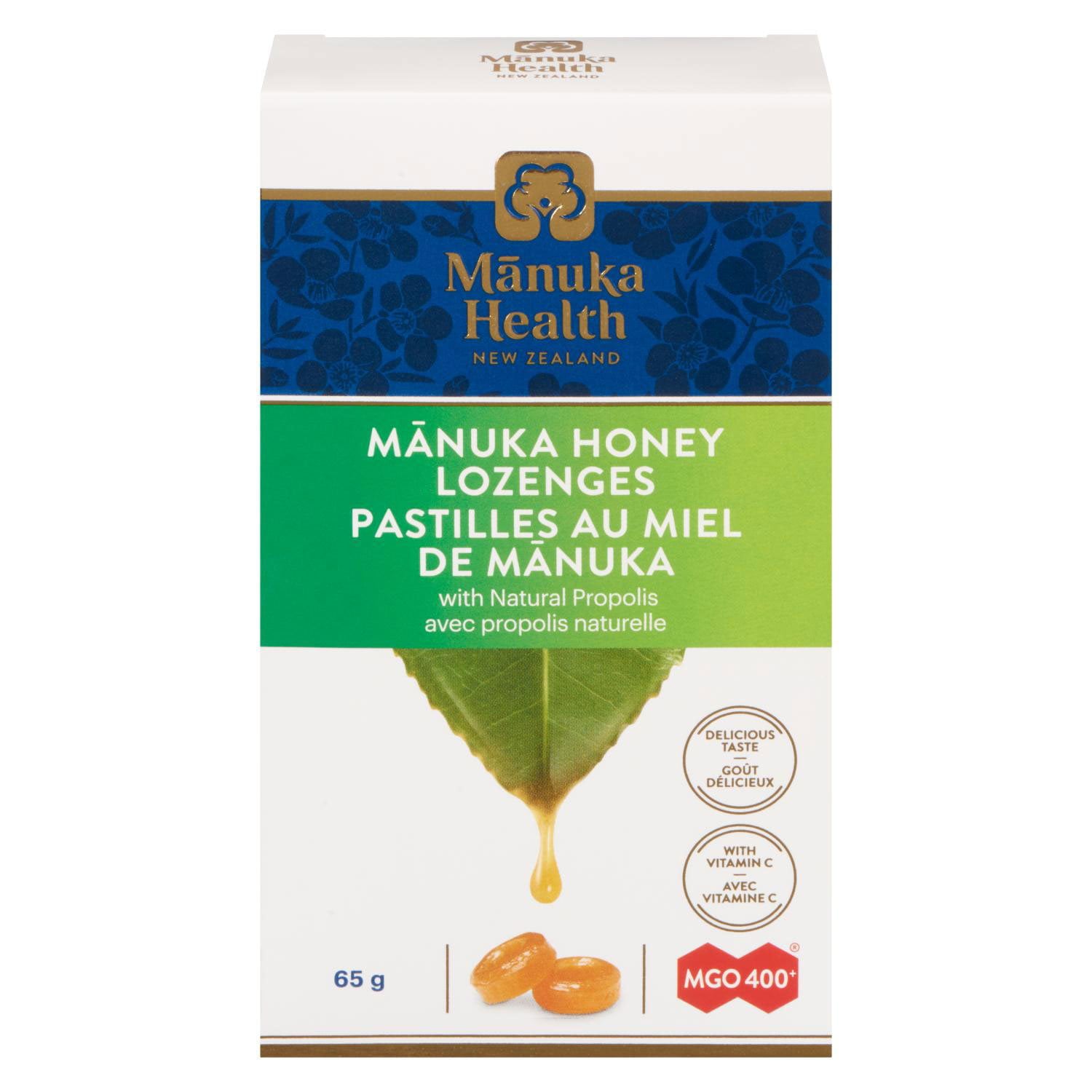 Manuka Health Honey/Propolis Lozenges MGO 400+ 65 g